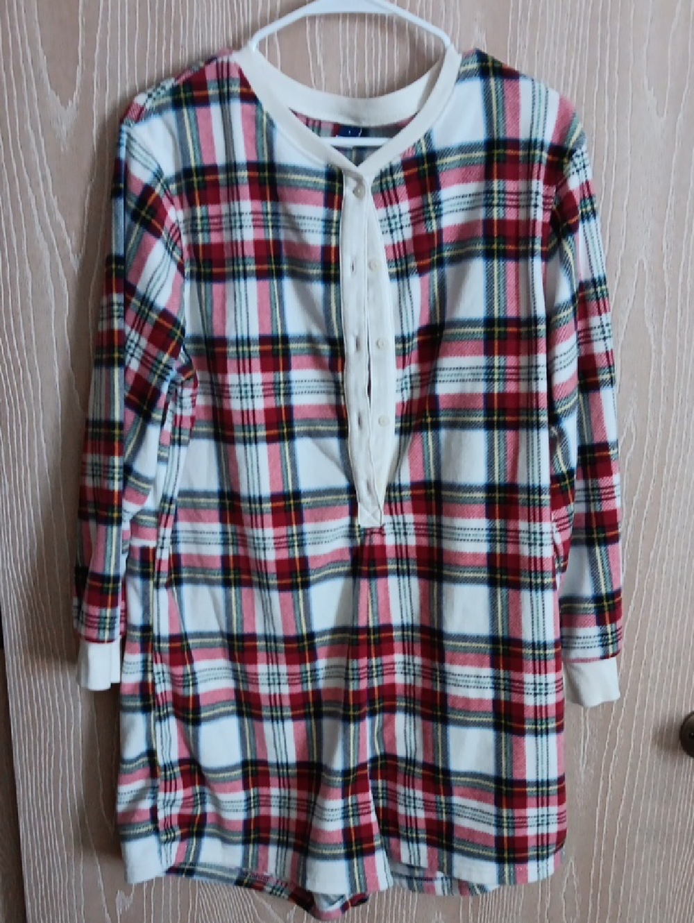 Plaid Old Navy Pajama Romper